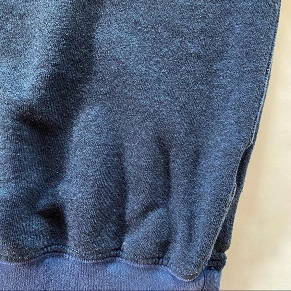 Current Elliott Stadium Sweatshirt Retro Terry Pullover Womens XS Contrast Blue - Picture 11 of 13